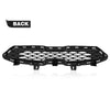G-PLUS Front Upper Grille Grill With Chrome Trim Compatible with Kia Forte 2019 2020 86350M7010 86350M6000