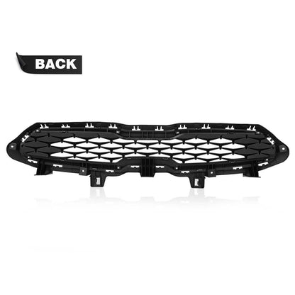 G-PLUS Front Upper Grille Grill With Chrome Trim Compatible with Kia Forte 2019 2020 86350M7010 86350M6000