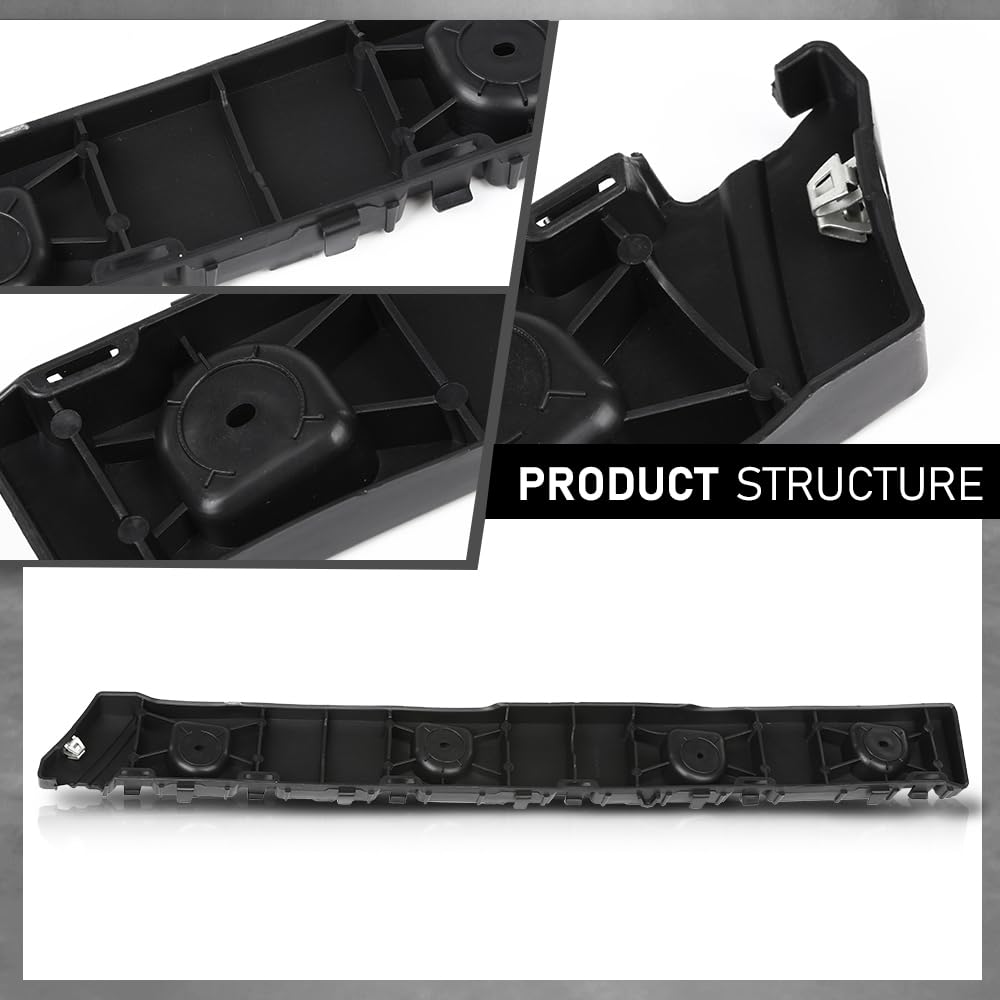 G-PLUS 2PCS Rear Bumper Guide Bracket, Compatible with Chevy Malibu 2016-2021, 84047940, 22976495