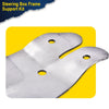 G-PLUS Frame Support Kit Compatible With 73-87 4WD Chevy/GMC C/K10/K15 /K25/K35,Steering Box Frame Support Bracket Repair 2 PCS