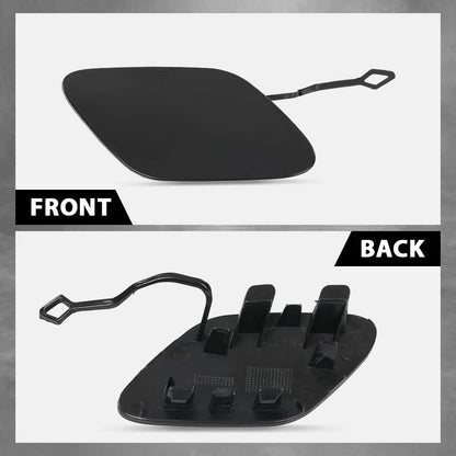 G-PLUS Front Bumper Tow Hook Cover Cap Compatible with Benz E550 E400 E350 E250 4Matic Hybrid 2014-2016 A2128852422