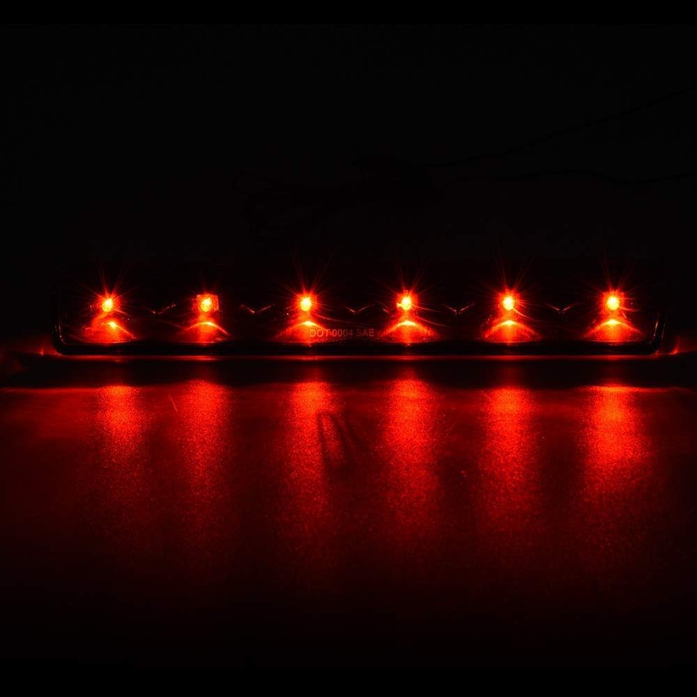 G-PLUS LED 3rd Brake Light Compatible with Truck Cap Topper Leer Are Century High Mount Stop Parking Lamp(Clear Lens Black Housing) AT-LED-36R, AT-LED-36R-01