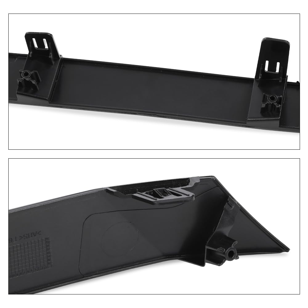 G-PLUS Front Bumper Upper Grille Grill Molding Trim Compatible with Toyota Corolla SE XSE Sedan 2020 2021 2022 Replacement for 5314102180 TO1210115 Glossy Black