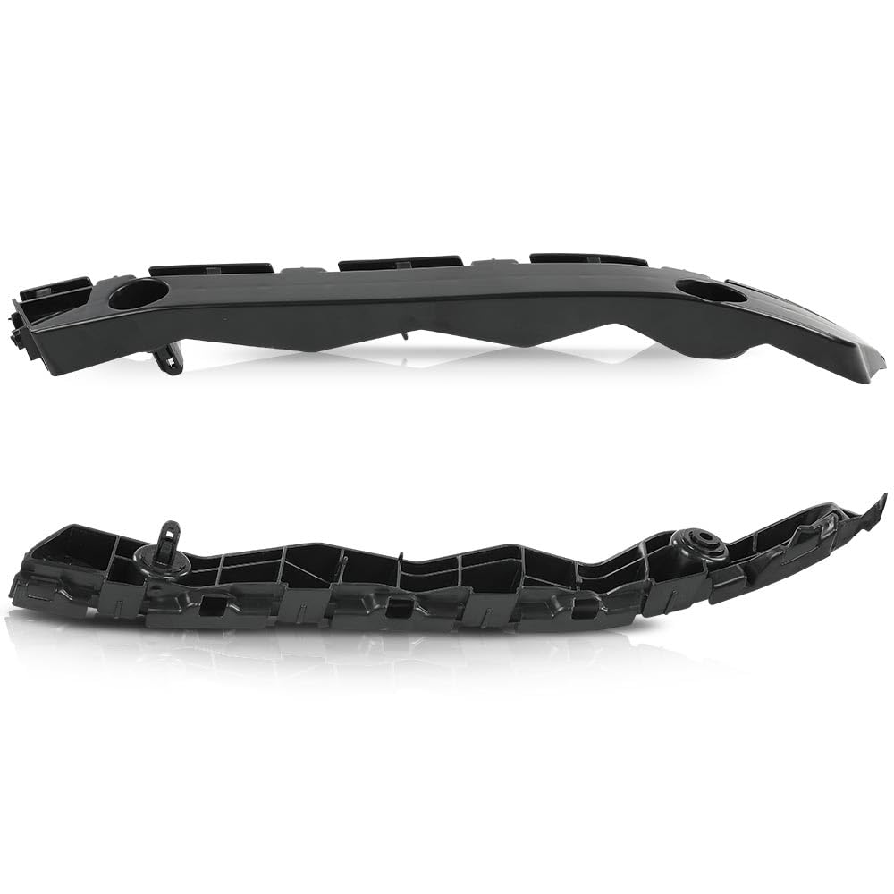 G-PLUS Front Bumper Cover Support Brackets Compatible with Toyota Sienna 2011-2020 5211508020, 5211608010, TO1043116, TO1042116 Left+Right Side Black Primed