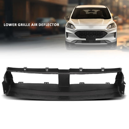 G-PLUS Lower Grille Air Dam Deflector Valance Apron, Compatible with Ford Escape 2020-2022, FO1218141, LJ6Z8327C, LJ6Z8327A