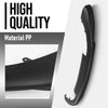 G-PLUS Air Dam Deflector Lower Valance Apron Front Compatible with Porsche Macan (submodel: Base, S) 2019 2020 2021 95B807061M1E0, PO1093109 Black