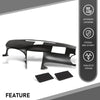 G-PLUS TPE Dash Dashboard Cover, Compatible with LX IS250 IS350 C 2010-2013, Fit LX IS250 IS350 Base 2006-2013 Black