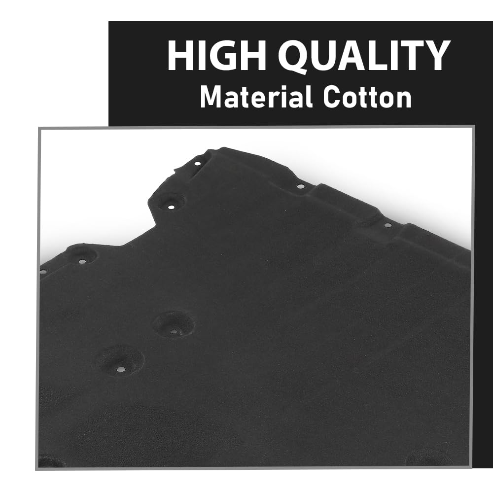 G-PLUS Front Lower Engine Splash Shield, Compatible with BMW X3 sDrive30i/ xDrive30e 2019-2023, Fit X3 X4 (submodel: M40i, xDrive30i) 2018-2023, 51757417386, BM1228196C
