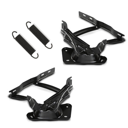 G-PLUS Hood Hinge & Sping Set Left and Right Compatible with Chevy GMC Truck 1973-1980 Suburban Blazer Jimmy