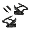 G-PLUS Hood Hinge & Sping Set Fit Chevy GMC Truck 1973-1980 Suburban Blazer Jimmy Left & Right Black