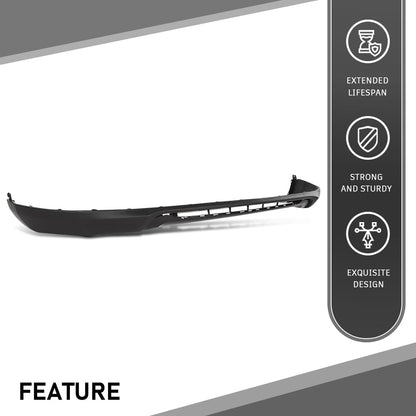 G-PLUS Front Air Dam Deflector Lower Valance Apron, Compatible with Lincoln MKX (submodel: Black Label, Premiere, Reserve, Select) 2016-2018, FA1Z17D957AC, FO1015120