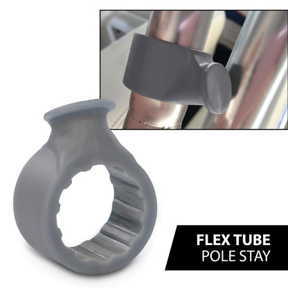G-PLUS Top Round Pole Plastic Rod Holder Fit for Tracker / Tahoe Boats Years 2013 and Up Hardware 1-1/16" Flex Tube Pole Stay