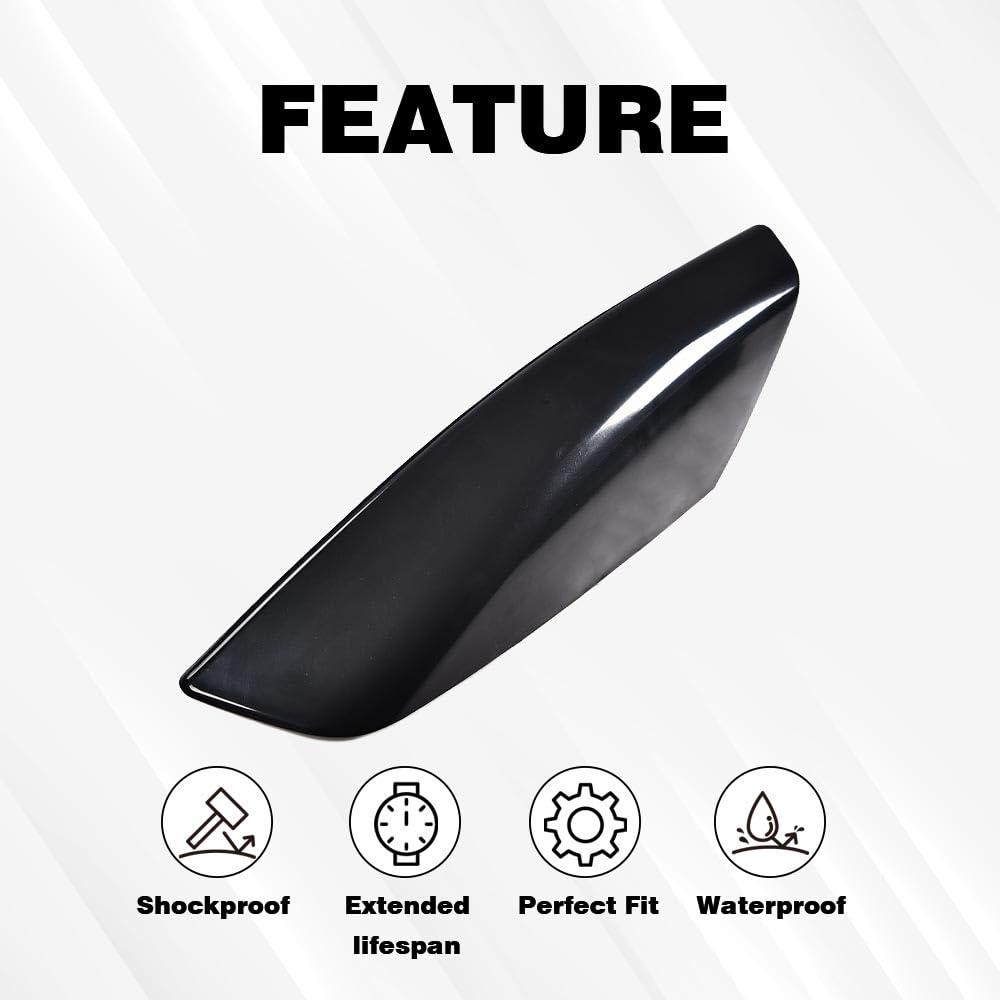 G-PLUS Roof Rack Rail End Cover Shell Cap Compatible with Toyota 4Runner N210 2003 2004 2005 2006 2007 2008 2009 4 PCS Black