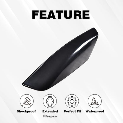 G-PLUS Roof Rack Rail End Cover Shell Cap Compatible with Toyota 4Runner N210 2003 2004 2005 2006 2007 2008 2009 4 PCS Black
