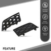 G-PLUS Pair Front Bumper Air Inlet Grill Cover, Compatible with Range Rover L322 4.4L V8 (non-Supercharged) 2006-2009, Not Fit Range Rover Sport models DXB500340PUY, DXB500350PUY
