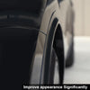 G-PLUS Fender Flares Compatible with Tesla Model Y 2020-2024 Upgraded Style Matte Black Wheel Protector Vent Trim 4pcs Paint Style