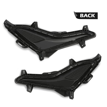 G-PLUS Front Fog Light Cover Compatible with 2016 Elantra Value Edition 2014-2016 Elantra GL GLS L Limited SE Sport Left Driver Right Passenger Side 865633X700 HY1038124 865643X700 HY1039124