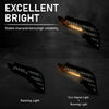 G-PLUS LED Headlights Front Headlamp Assembly Right Passenger, Compatible with Tucson 2021-2024, Clear Lens Black Housing Amber Reflector, 92208CW200, 92208-CW200 Bumper Headlamps,faros delanteros