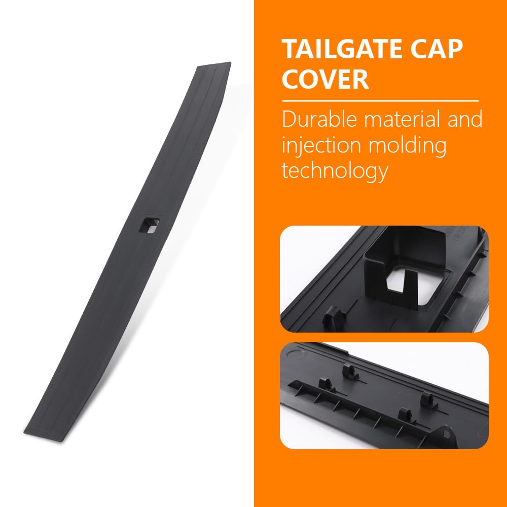 G-PLUS Complete Tailgate Cap Molding Kit Compatible with 2017-2020 Ford Super Duty F250 F350 HC3Z-9941018-AC, HC3Z-1540602-AA, HC3Z-9940602-A 324099266144