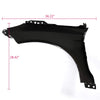 Front Right Passenger Side Fender Quarter Panel Replacement For Ford Focus 2012-2018 Steel Primed BM5Z16005A FO1241287
