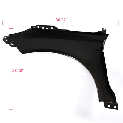 Front Right Passenger Side Fender Quarter Panel Replacement For Ford Focus 2012-2018 Steel Primed BM5Z16005A FO1241287
