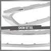 G-PLUS Front Bumper Face Bar Trim Molding Step Pad Compatible with Benz GLC300 (submodel: 4Matic, Base) 2017-2019 2538851625, MB1044145 Silver
