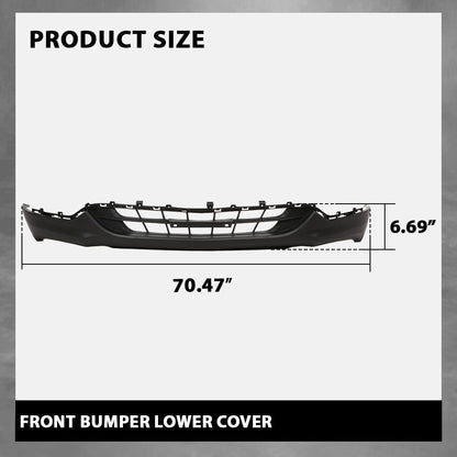 G-PLUS Front Bumper Lower Cover Compatible with Chevy Equinox 2018-2021 GM1015149