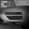 G-PLUS Left Driver Side Front Bumper Fog Light Lamp Grille Compatible with Volvo XC90 2016 2017 2018 2019 313830440, VO1038108 Chrome Black
