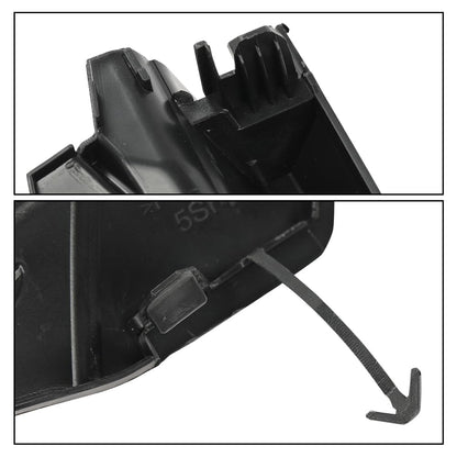 G-PLUS Front Bumper Left Tow Hook Eye Cap Cover Compatible with Toyota Corolla SE/XSE 2020-2021 53128-12070