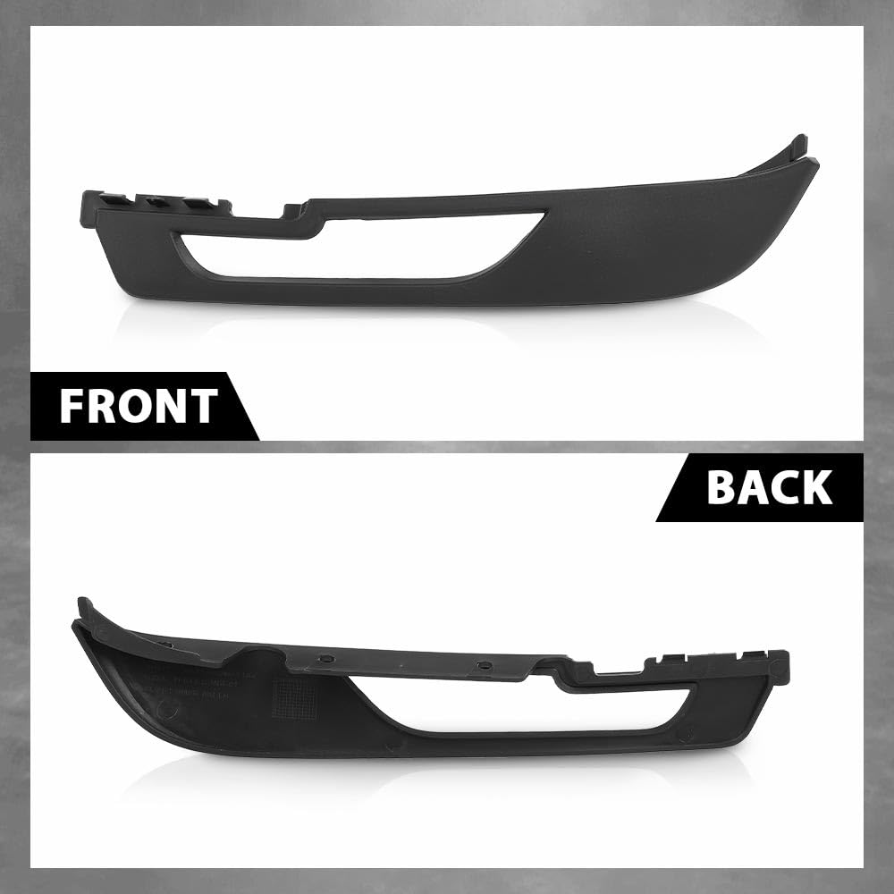 G-PLUS Front Lower Bumper Air Deflector Compatible with Range Rover Evoque Non-Sport L538 2016-2019 LR071802, LR071805