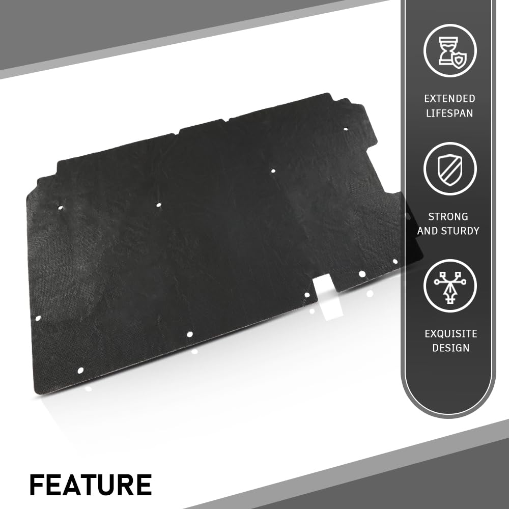 G-PLUS Hood Insulation Pad Compatible with Chevy S10 1994-2004,Fit Chevy Blazer 1995-2005,Fit GMC Sanoma Jimmy 1994-2005