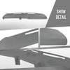 G-PLUS Dashboard Dash Cover Compatible with Ford F100 F150 F250 F350 Bronco 1980 1981 1982 1983 1984 1985 1986, Light Gray