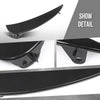 G-PLUS Bumper Face Bar Trim Molding Step Pad Front Driver Left Side Compatible with Benz E350 / E450 4Matic Sedan 2021-2022 2138856306, MB1046183 Black