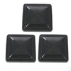 G-PLUS 3PCS Black Roof Vent Cover 14" x 14" Compatible with Universal RV, Trailer, Camper, Motorhome Trailer Ventline,Vent Lid Replacement