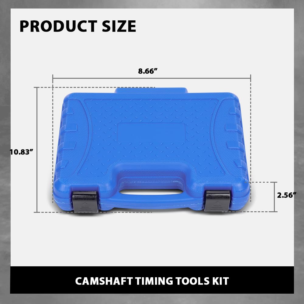 G-PLUS Camshaft Timing Tools Kit Compatible with BMW M54/ M52/ M50 Engines Car 45 Steel Black