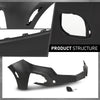 G-PLUS Front Bumper Cover, Compatible with Chevy Equinox 2022-2023 W/o Sensors, 84911082
