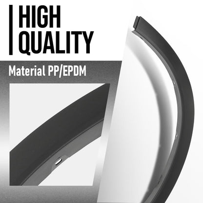 G-PLUS Fender Trim Molding Moulding Rear Right Side Compatible with BMW X3 2011-2017 Fit X4 xDrive28i 2015-2018 / xDrive35i 2015-2016 Fit Models Without M Package 51777210084, BM1791107 Black