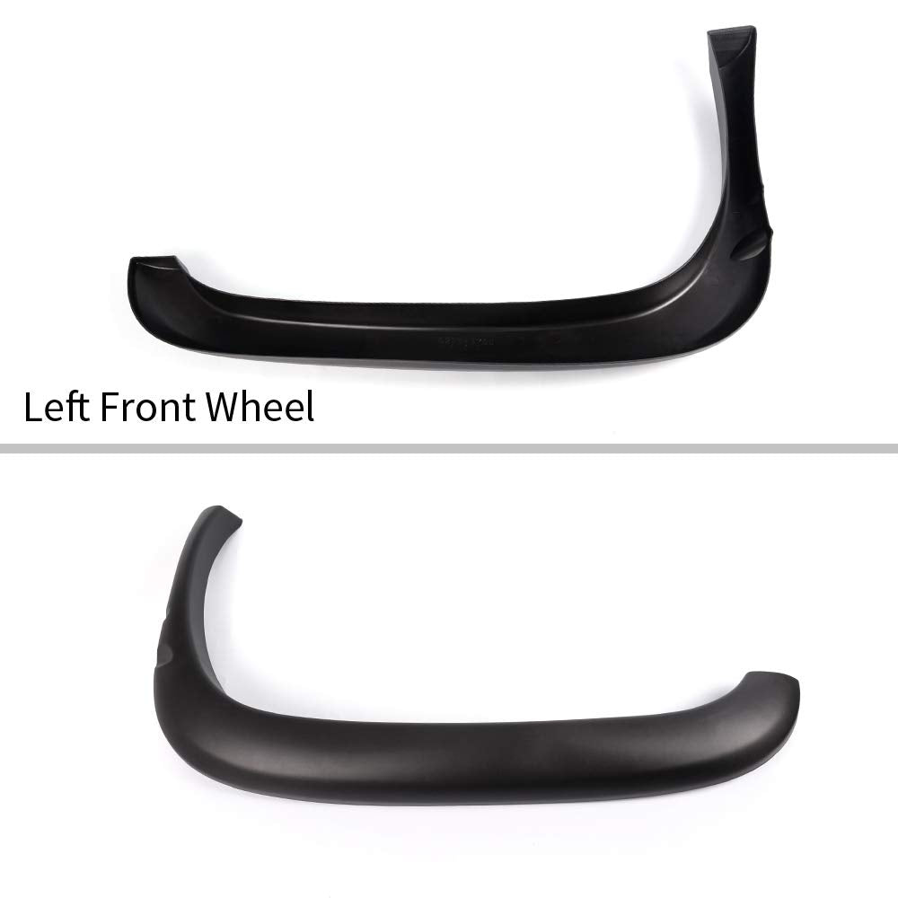 G-PLUS Fender Flares, Compatible With 1994-2001 Dodge Ram 1500/2500/3500 Models Only, Matte Pickup Truck Accessories Trim Cover Protector 4pcs