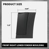 G-PLUS Fender Lower Molding Cover Right Compatible with Range Rover Evoque 2012-2018