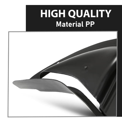 G-PLUS Front Right Fender Liner Inner Assembly, Compatible with BMW 740i 740Li 750i 750Li 2007-2012, Passenger Side, 51757185006