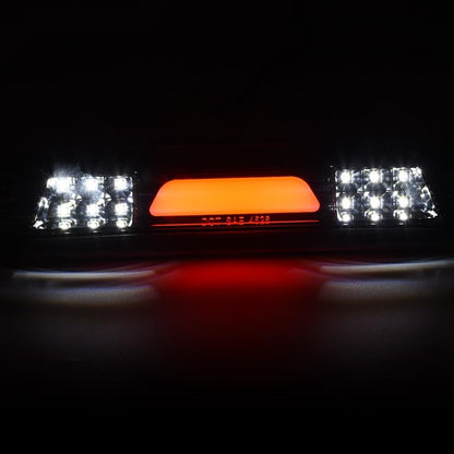G-PLUS LED 3rd Third Brake Light Compatible with Chevy Silverado/GMC Sierra 1500 2014 2015 2016 2017 2018 2019 2020, High Mount Cargo Lamp, Clear Lens Black Housing, 23509162 20979071