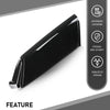 G-PLUS Rear Outside D Pillar Finish Molding Trim Left Side Compatible with Range Rover L405 2013-2021 Glossy Black