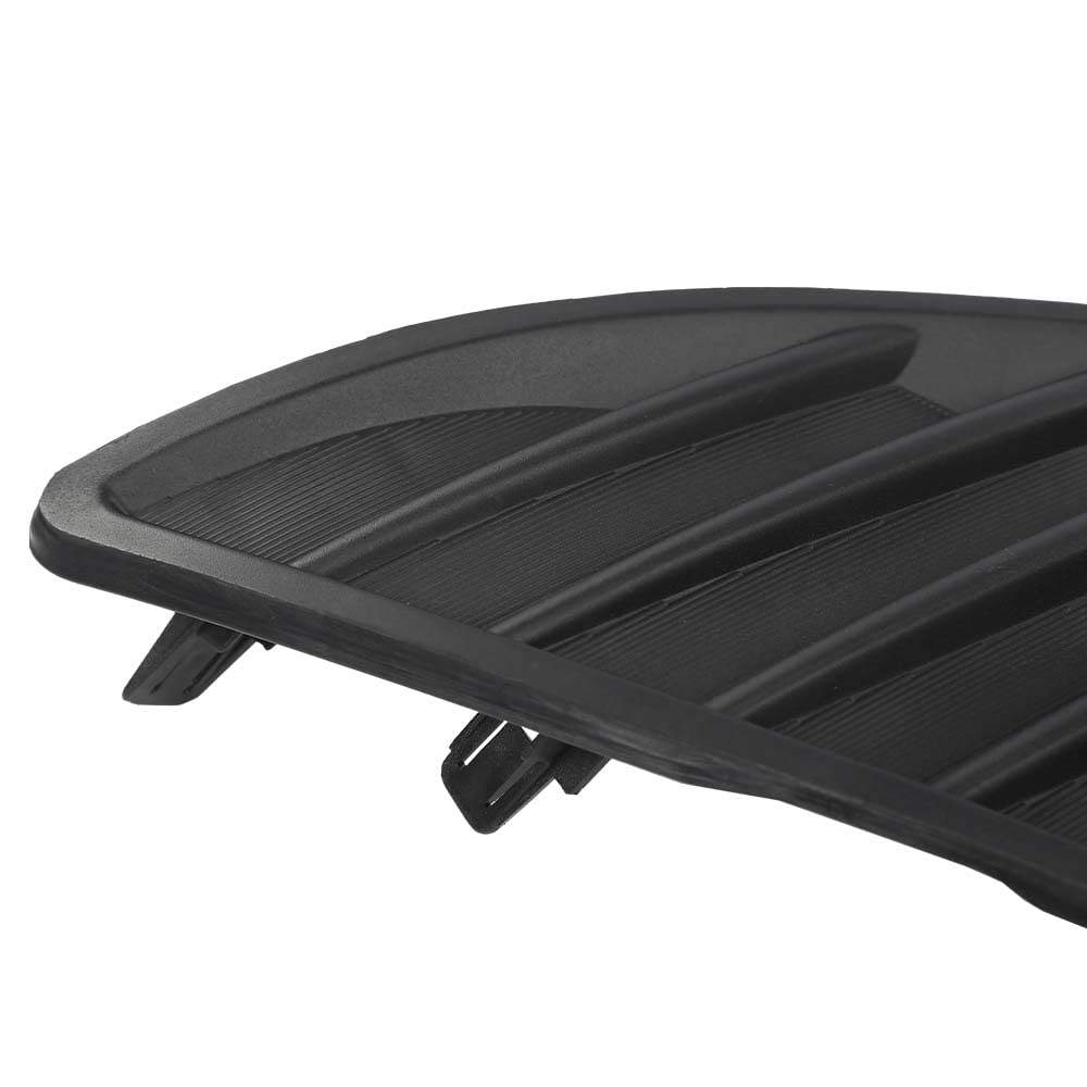 G-PLUS Front Fog Bumper Hole Cover LH RH Kit Pair Compatible with 2012 2013 2014 Toyota Camry XLE/LE/L, 2012-2014 Toyota Camry Hybrid XLE/LE 5212706260, 5212806260, TO1038147, TO1039147 Black