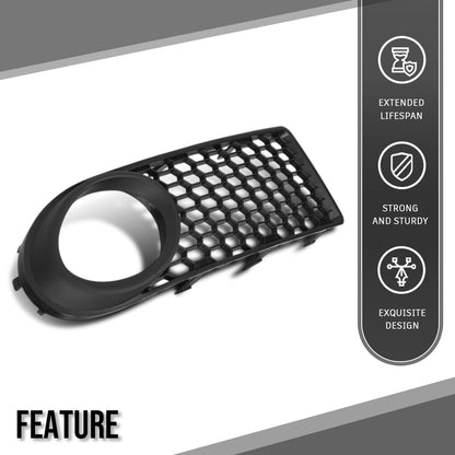 G-PLUS Right Front Outer Fog Light Trim Compatible with VW Beetle Trendline 2009 1C0807684B01C, VW1039151 Black