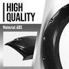 G-PLUS 4PCS Fender Flares Compatible with Ford F250 F350 Super Duty 2017 2018 2019 2020, Not Fit Dually Models, Smooth Pocket Riveted Black