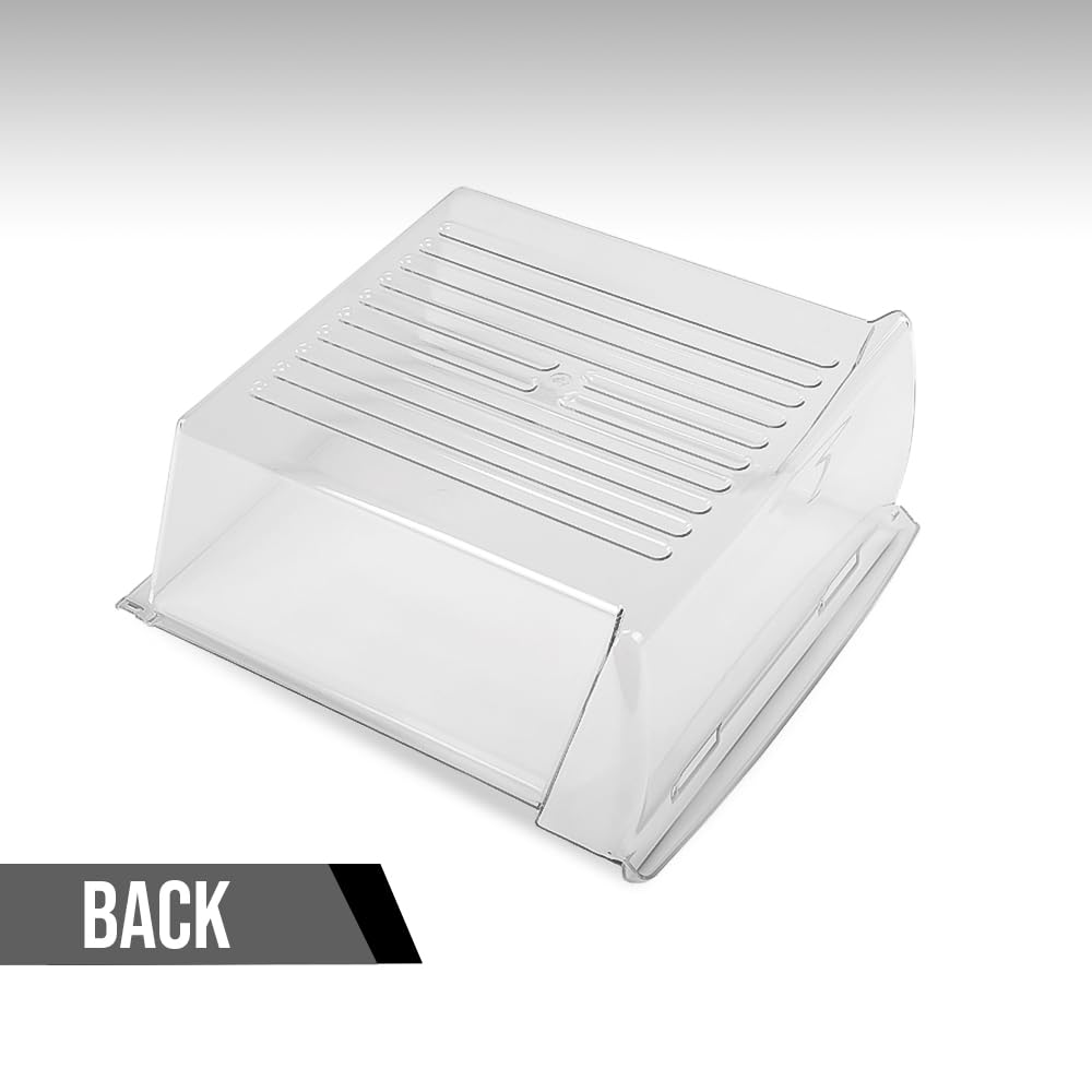 G-PLUS Upper Crisper Pan Drawer Compatible with Frigidaire Refrigerator Models FRS6LR5EB6 240351005, 240351062 Clear