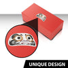G-PLUS Red Coin Slabs Storage Box Intercept Shield Fit for 50 Certified Coins Holders
