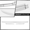 G-PLUS Front Bumper Lower Insert Trim Molding Silver Compatible with Land Rover Range Rover 2013-2017 LR038735