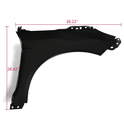 Compatible For Ford Focus 2012 2013 2014 2015 2016 2017 2018 Front Driver Left Side Fender Quarter Panel Steel Primed FO1240287 BM5Z16006A