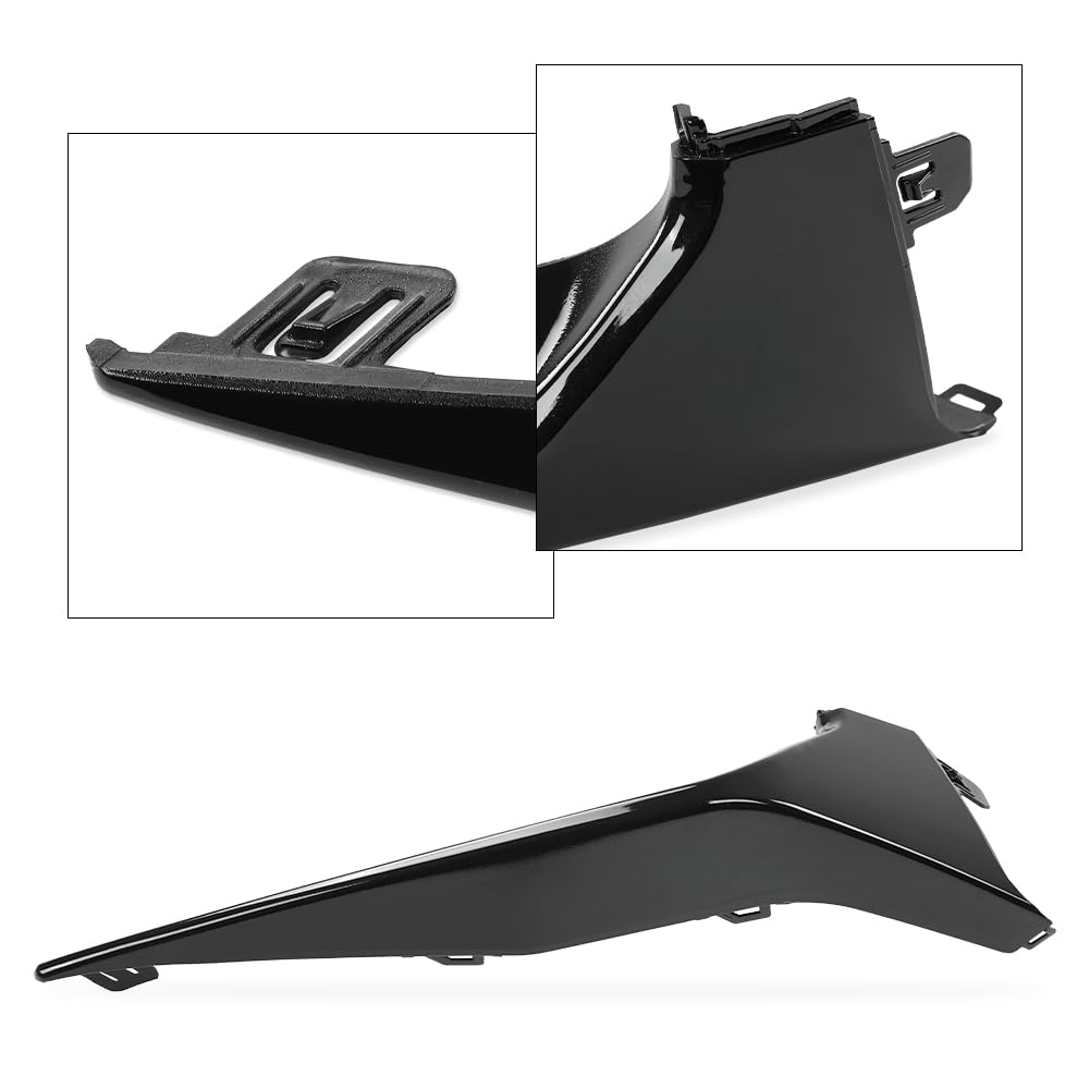 G-PLUS Left Front Bumper Lower Side Molding Trim Driver Side Compatible with Toyota Corolla 2020-2022 5211302040 5211312240 TO1046112